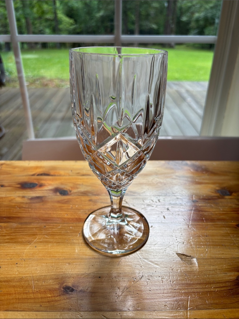 Gorham "Lady Ann Signature" Crystal Iced Tea Glasses
